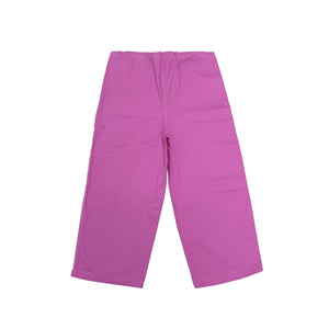CHLOE NARDIN - Drawstring Track Pants - SS23 - Hot Pink Cotton Canvas